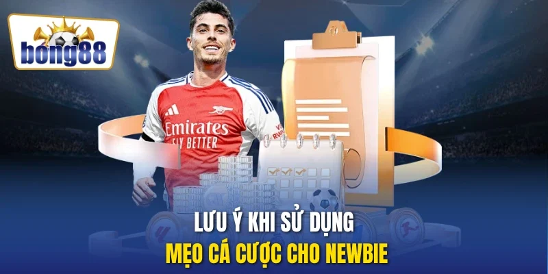 Lưu ý khi sử dụng mẹo cá cược cho Newbie